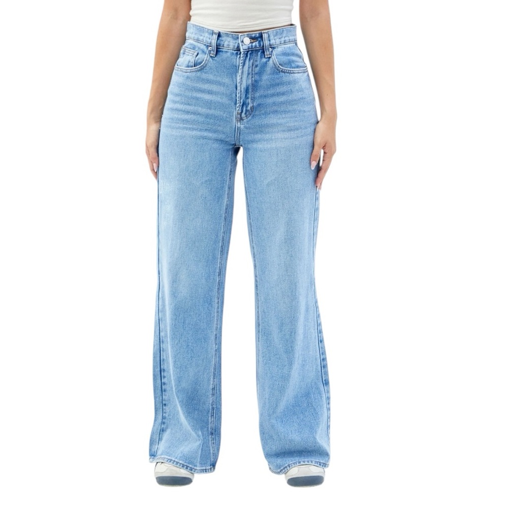 Pacsun Nora Medium Indigo Wide Leg Jeans 25